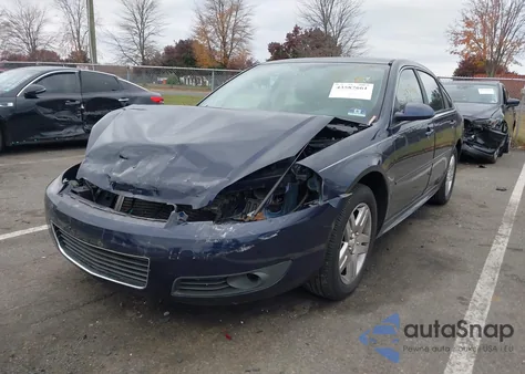 2011 Chevrolet Impala Lt from USA, damaged, VIN 2G1WB5EK3B1272232